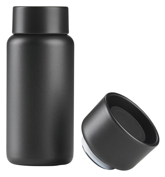 Czarny kubek termiczny ze stali nierdzewnej 400 ml Singles – Zone