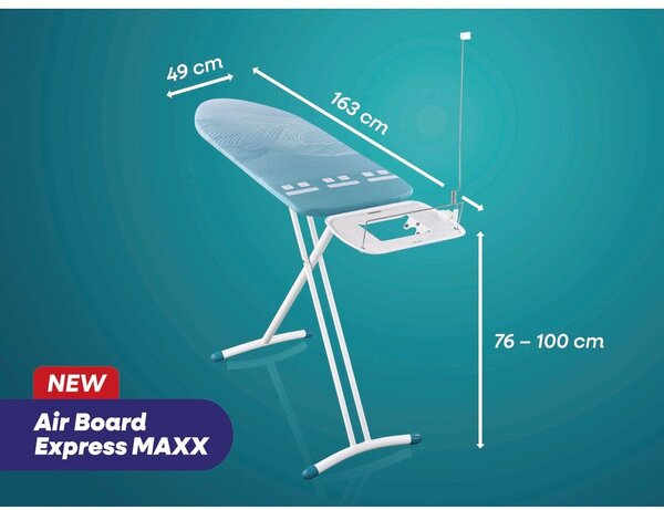 Deska do prasowania 130x45 cm AirBoard Express L Solid MAXX – LEIFHEIT