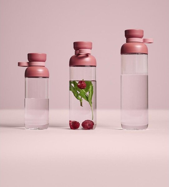 Jasnoczerwona butelka z tritanu 500 ml Vita – Mepal