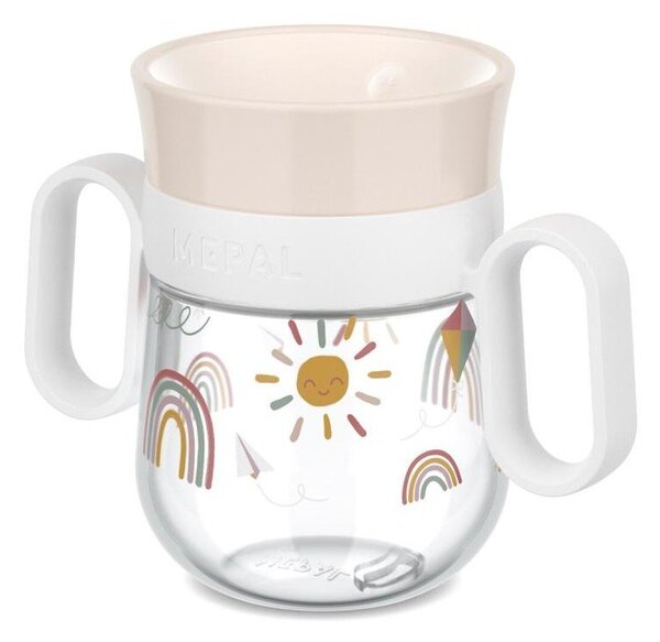 Plastikowy zestaw naczyń dla dzieci 3 szt. Sunshine & Rainbow – Mepal