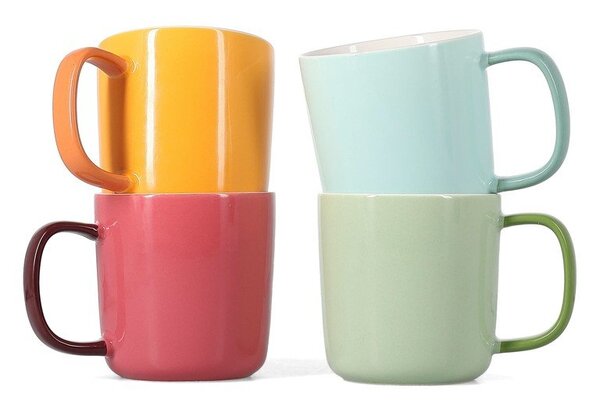 Niebieski kubek new bone china 370 ml Mae – ONA
