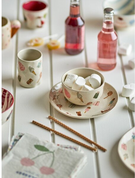 Kamionkowy zestaw naczyń dla dzieci 3 szt. Sweets – Bloomingville Mini