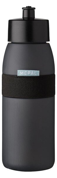 Czarna plastikowa butelka 500 ml Ellipse – Mepal