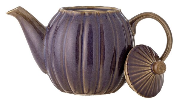 Ciemnofioletowy kamionkowy dzbanek do herbaty 1,08 l Latina – Bloomingville