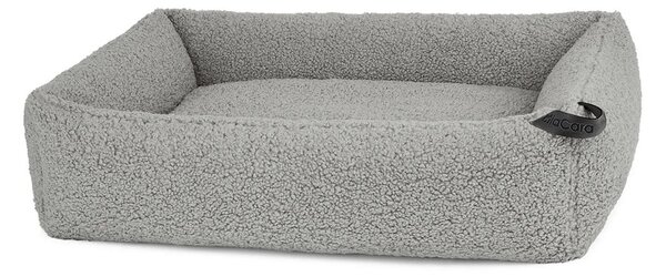 Szare legowisko dla psów z materiału bouclé 71x91 cm Senso Pebble M – MiaCara