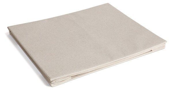 Beżowy tekstylny pojemnik z pokrywką 46x56x16 cm Soft Storage Low – Bigso