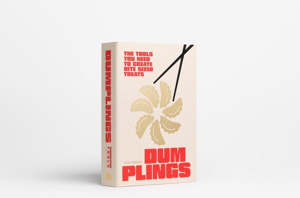 Beżowy zestaw pałeczek ze stali nierdzewnej dla 4 osób The Essentials - Dumpling Tools – Printworks