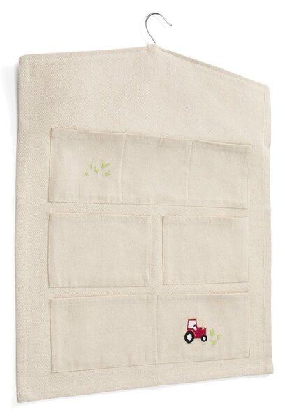 Kremowy tekstylny organizer wiszący Pecky – Kave Home