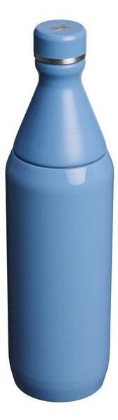 Niebieska butelka termiczna ze stali nierdzewnej 600 ml All Day Slim Bottle Blue Sky Gloss – Stanley