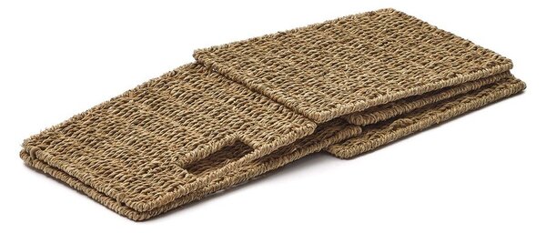Koszyki zestaw 2 szt. do regału z trawy morskiej 32x27x22 cm Tossa – Kave Home