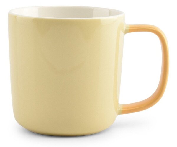 Jasnożółty kubek new bone china 370 ml Mae – ONA