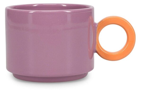Fioletowy kamionkowy kubek 280 ml Lou – ONA