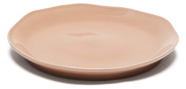Jasnoróżowy ceramiczny talerz ø 27 cm Tiraya – Kave Home