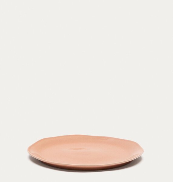 Jasnoróżowy ceramiczny talerz ø 27 cm Tiraya – Kave Home
