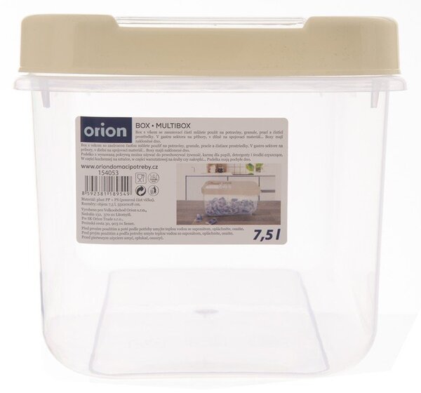 Plastikowy pojemnik z pokrywką 35x20x18 cm Slop – Orion