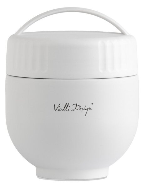 Biały termos na jedzenie ze stali nierdzewnej 680 ml Fuori – Vialli Design