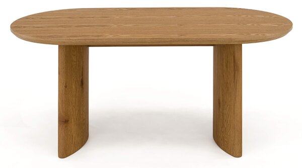 MebleMWM Stół drewniany AURA 200x100 blat dąb natural