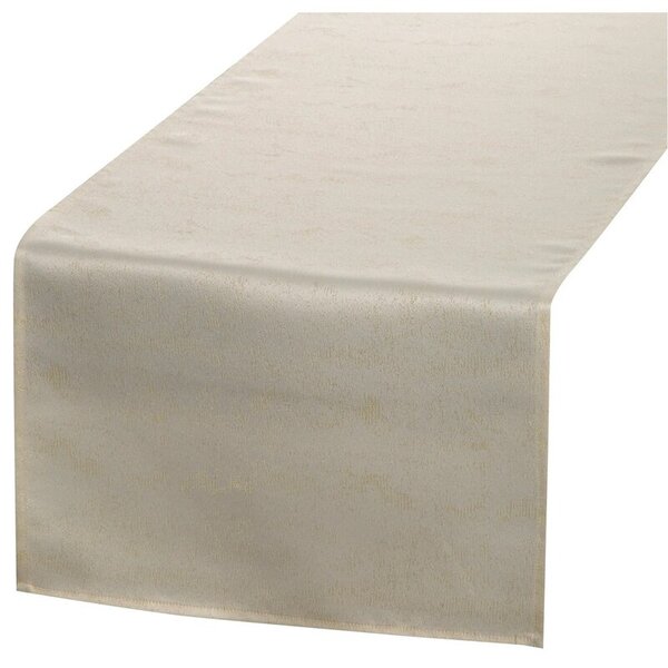 Bieżnik EUROFIRANY Sparkle 40 x 180 cm Kremowy