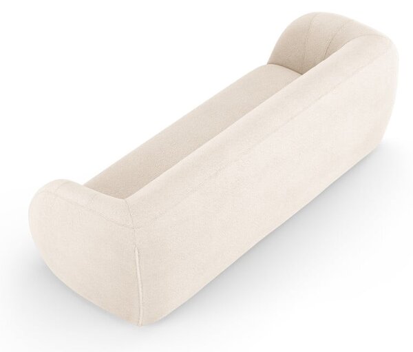 Kremowa sofa z materiału bouclé 230 cm Essen – Cosmopolitan Design
