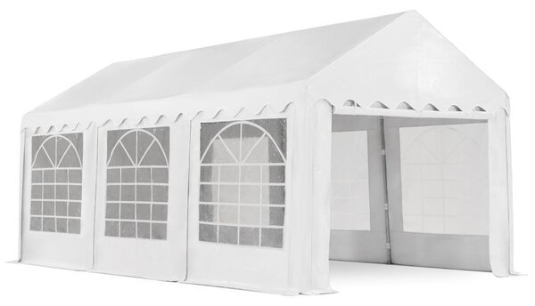 Biały namiot imprezowy ogrodowy Drezno 3x6 m Garden Point
