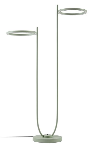 Zewnętrzna Lampa Lucande, Sylvara, ściemnialny, zielony, metal, design
