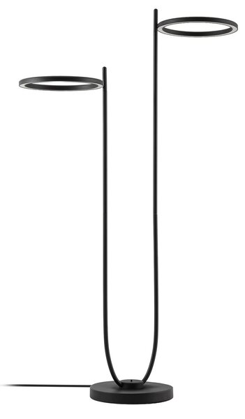 Zewnętrzna Lampa Lucande, Sylvara, ściemnialny, czarny, metal, design