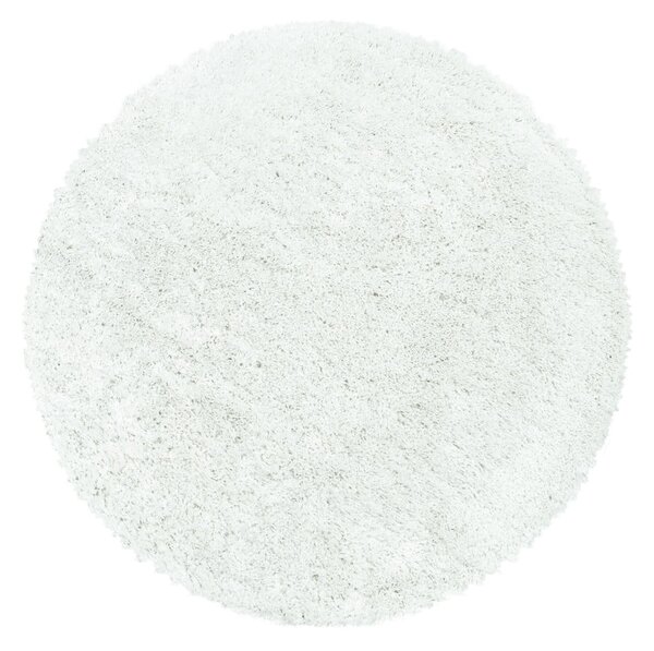 Biały okrągły dywan ø 160 cm Fluffy – Ayyildiz Carpets