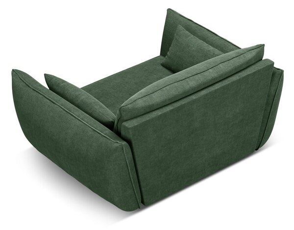 Ciemnozielony fotel Vanda – Mazzini Sofas