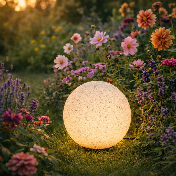 Nowoczesna lampa zewnętrzna szara 25 cm IP65 - Nura