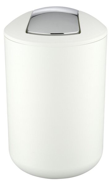 Biały plastikowy kosz na śmieci 6,5 l Brasil – Wenko