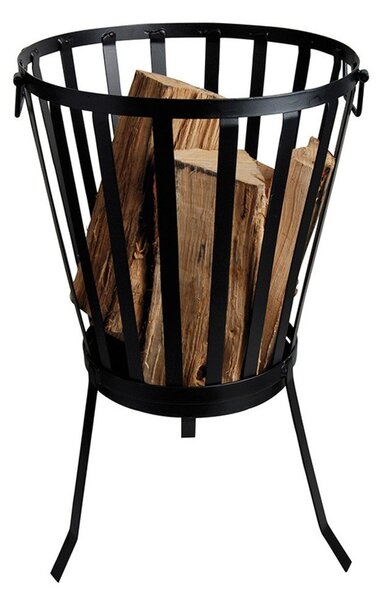 Metalowy kosz na drewno Esschert Design Camping