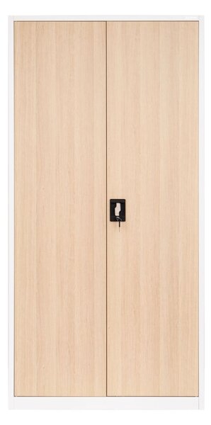 Metalowa szafa na klucz biurowa na dokumenty Geneva Wood