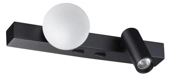 Ideal Lux Ideal Lux - LED Kinkiet PING PONG 2xLED/3W/230V CRI 90 czarny ID336664