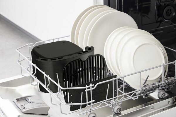 Czarna frytkownica beztłuszczowa Easy Fry & Grill XXL EY801815 – Tefal
