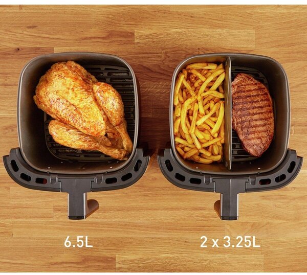 Czarna frytkownica beztłuszczowa Easy Fry & Grill XXL EY801815 – Tefal