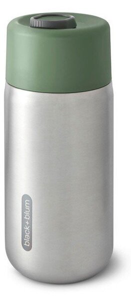 Kubek termiczny ze stali nierdzewnej w kolorze srebra 340 ml – Black + Blum