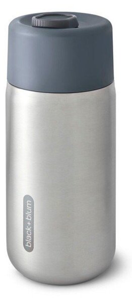 Kubek termiczny ze stali nierdzewnej w kolorze srebra 340 ml – Black + Blum