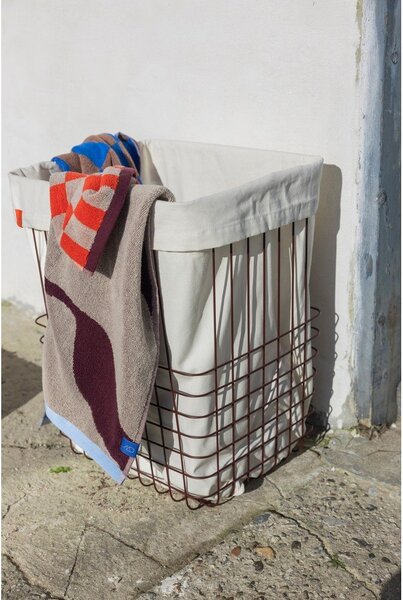 Bordowy metalowy kosz na pranie 64 l Store-It – Mette Ditmer Denmark