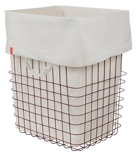 Bordowy metalowy kosz na pranie 64 l Store-It – Mette Ditmer Denmark