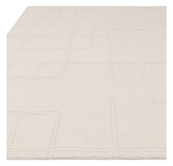 Kremowy wełniany dywan tkany ręcznie 120x170 cm Ada – Asiatic Carpets