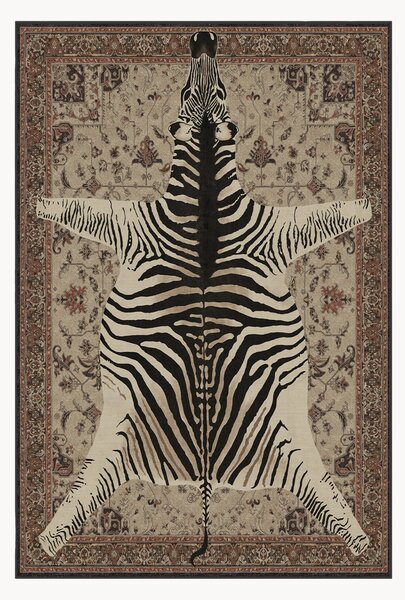 Dywan z krótkim włosiem Safari by Iris Apfel, z możliwością prania