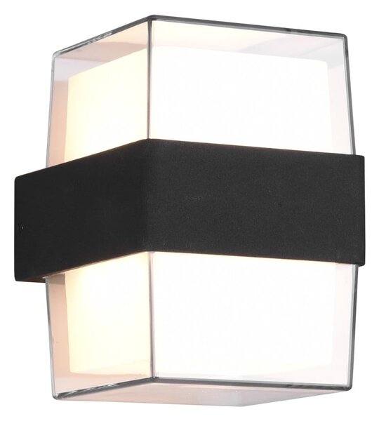 Lampa zewnętrzna ścienna LED (wysokość 13 cm) Molina – Trio