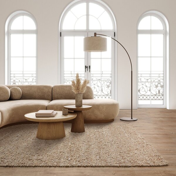 Beżowy wełniany dywan tkany ręcznie 120x170 cm Adler Honey – Asiatic Carpets