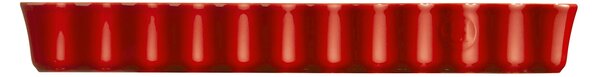 Prostokątna forma do ciasta Burgundy czerwona 15 × 36 cm Emile Henry