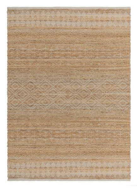 Dywan z mieszanki juty tkany ręcznie w naturalnym kolorze 120x170 cm Asher Natural – Asiatic Carpets
