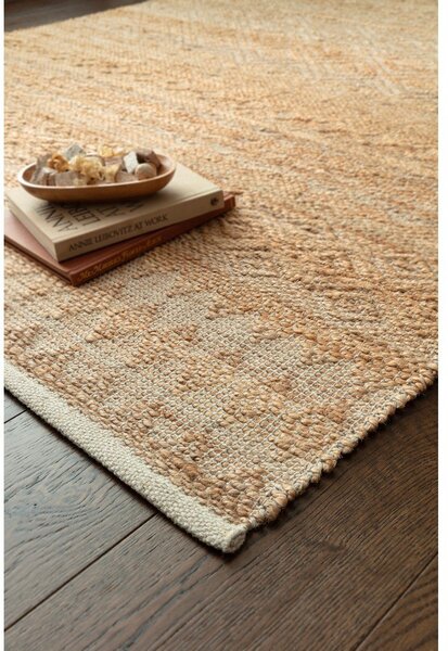Dywan z mieszanki juty tkany ręcznie w naturalnym kolorze 120x170 cm Asher Natural – Asiatic Carpets