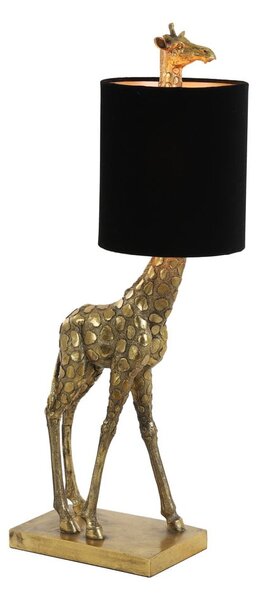 Czarno-brązowa lampa stołowa (wysokość 61 cm) Giraffe – Light & Living