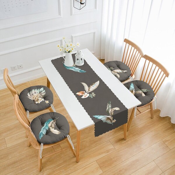 Zestaw 4 poduszek na krzesła i bieżnika 45x140 cm – Mila Home