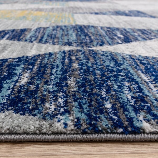 Niebieski dywan 120x170 cm Muse Harlequin Blue – Asiatic Carpets
