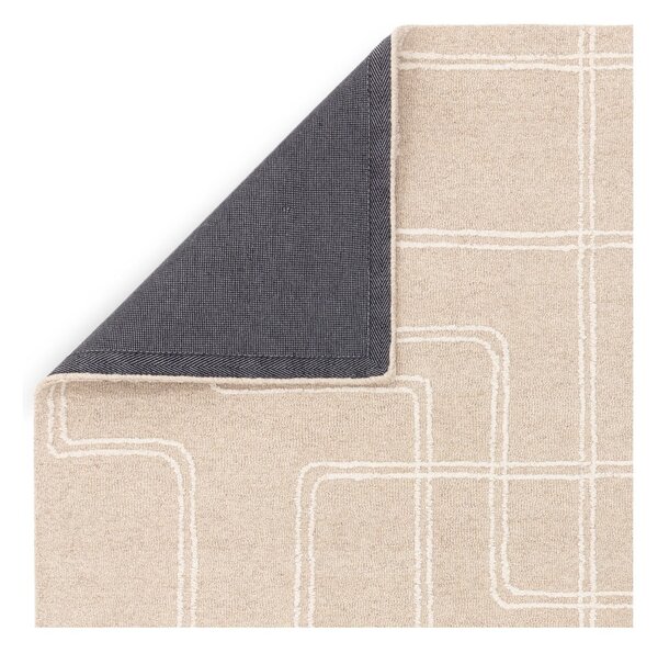 Beżowy wełniany dywan tkany ręcznie 160x230 cm Ada – Asiatic Carpets